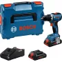 Trapano avvitatore a batteria Bosch GSR 18V-65 con 2 batterie da 4.0Ah