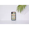 Custodia protettiva per cellulare iKins per iPhone XR — custodia protettiva mint nero