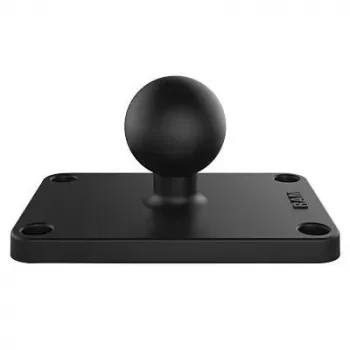 RAM Mounts base a sfera 1,5 pollici x 2,5 pollici schema a 4 fori nero 95 g