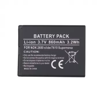 Batteria ricaricabile Extra Digital BL-4S per Nokia 2680 3600 7020 3,7 V 1000 mAh