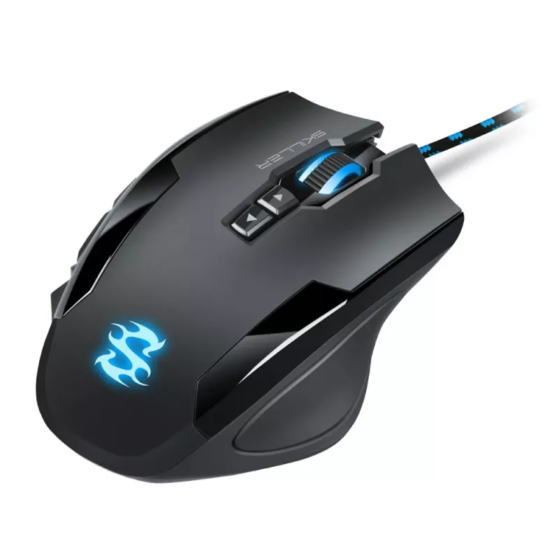 Sharkoon Skiller SGM1 mouse gaming per destrimani USB Type-A ottico 10800 DPI