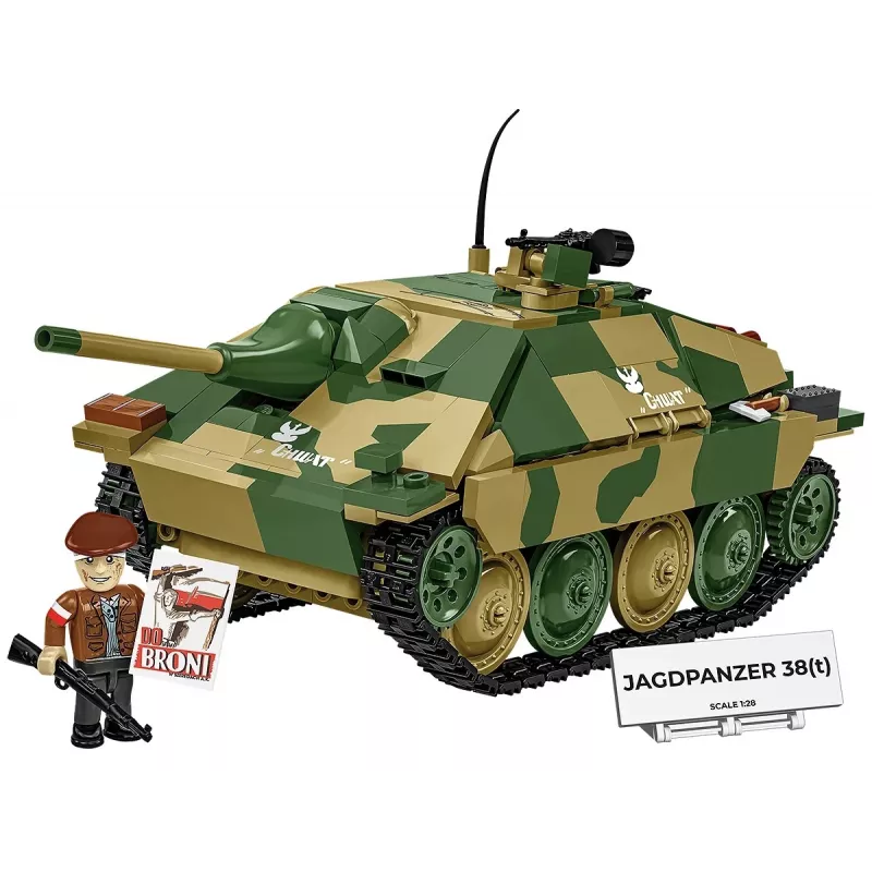 Set di costruzioni Cobi Blocks Jagdpanzer 38t Brave, 731 pezzi