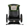 Trasportino per cani BURLEY Tail Wagon BU-947108 — trasportino morbido per cani, nero/verde