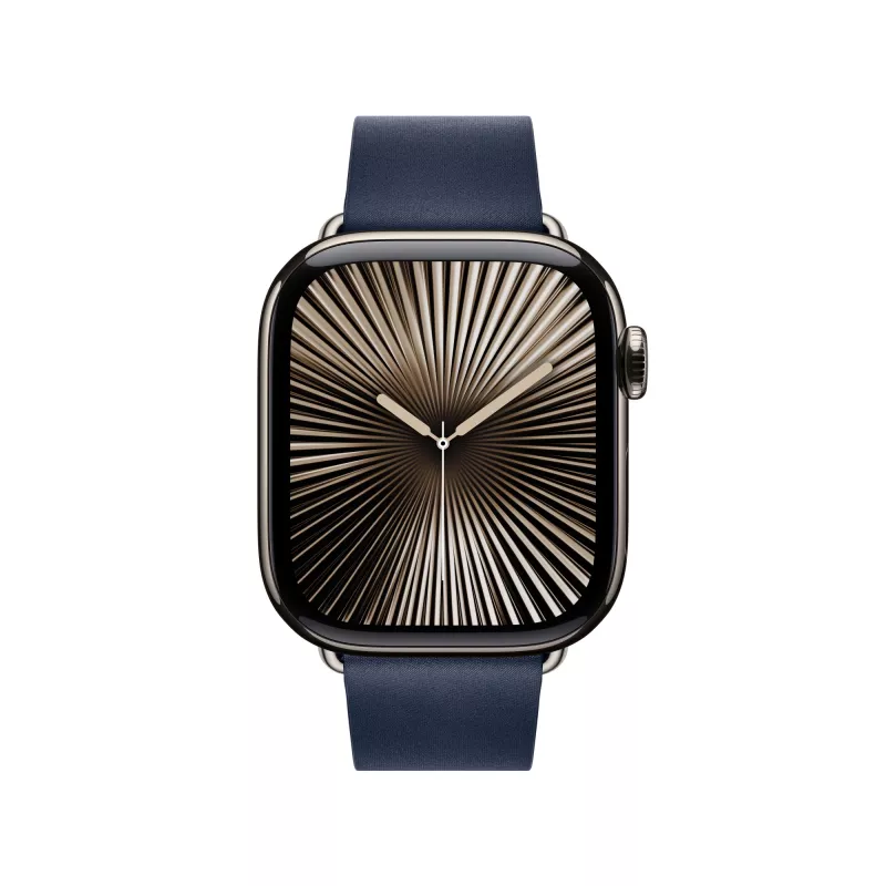 Cinturino Apple 42mm Deep Blue Modern Buckle Small Blue