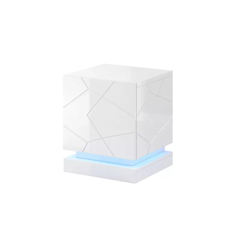 Set illuminazione comodino Cama Meble QIU — a plafone blu LED, alimentazione AC, 2 pz.