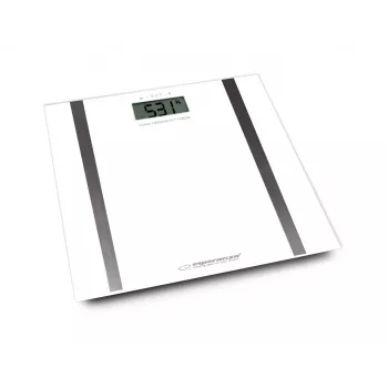Bilancia pesapersone Esperanza Samba EBS018W – elettronica, 180 kg, bianca