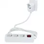 Prolunga elettrica REV 0012392114 2 m 4 prese AC per interni bianco