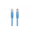 Lanberg PCU6-20CC-0025-B Cavo patch Cat.6 UTP, 0,25 m, Blu, confezione da 10