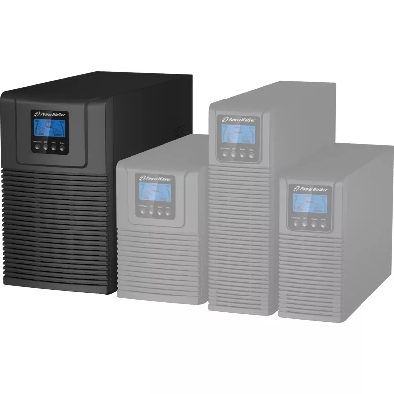 PowerWalker VFI 3000 TGB doppia conversione (online) 3 kVA 2700 W 5 uscite AC