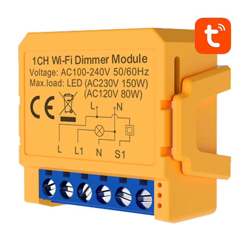 Interruttore smart per presa Avatto DMS16-2 WiFi con monitoraggio energia