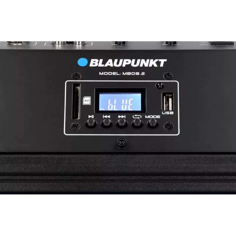 Sistema audio MB08.2 PLL FM USB/SD/BT Karaoke LED