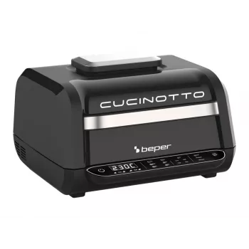 Friggitrice elettrica Beper P101FRI080 800W 2L – friggitrice compatta da tavolo