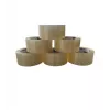 BSTech nastro da imballaggio acrilico trasparente a svolgimento silenzioso, 48 mm x 66 m