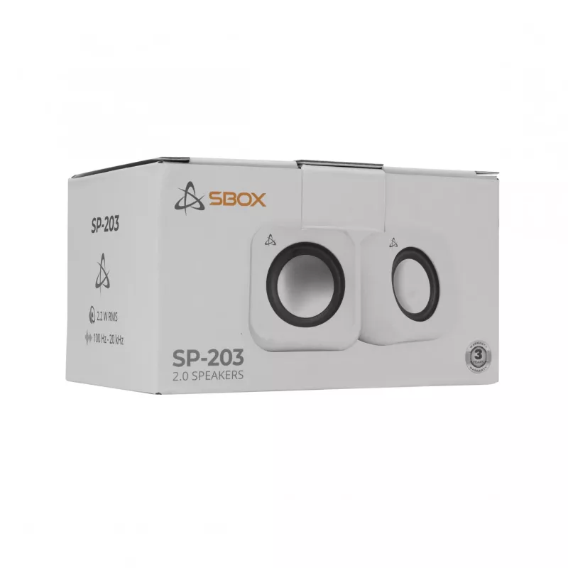 Altoparlante Sbox SP-203 bianco, 20W