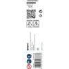 Bosch 2608597628 PRO Wood punta a serpente per legno, 14 mm, lunghezza totale 235 mm, lunghezza utile 170 mm, attacco esagonale