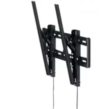 HAGOR BL Tilt 400 - Kit di montaggio (supporto a parete) - per schermo piatto - Nero - dimensione schermo: 81-124 cm (32-49) - interfaccia di montaggio: fino a 400 x 400 mm