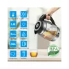 Bollitore elettrico Forme FKG-448 1,7 l 2200 W nero