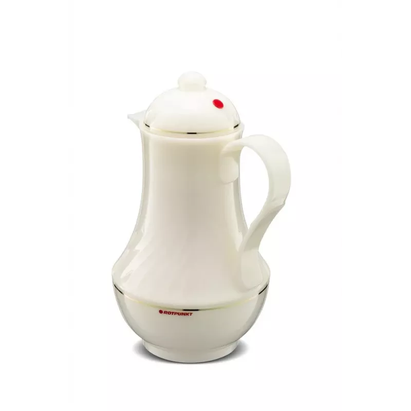 Termos ROTPUNKT serie 230 1 L, bianco (avorio) - contenitore per bevande sottovuoto