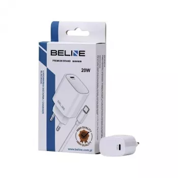 Caricabatterie 20W USB-C + cavo USB-C bianco