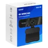 Webcam Savio CAK-06 3840 x 2160 Pixel USB nero