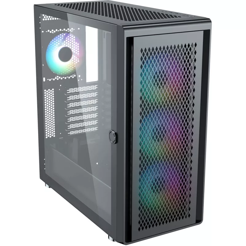 Case PC Silentware Air 100 nero — case mid-tower compatibile ATX, nero