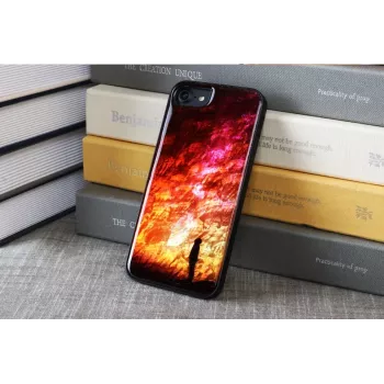 Custodia iKins per Apple iPhone 8/7 — notte stellata nero