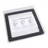Filtro antipolvere DEMCiflex 120 mm quadrato - nero/bianco