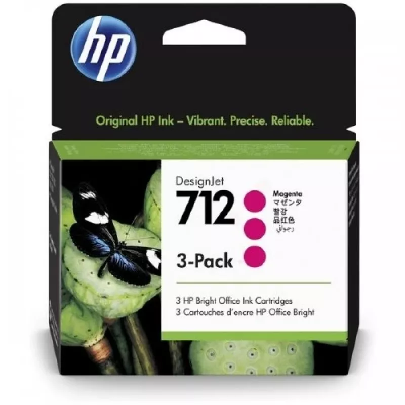 HP 712 (3ED78A) cartuccia d'inchiostro, magenta (SPEC)