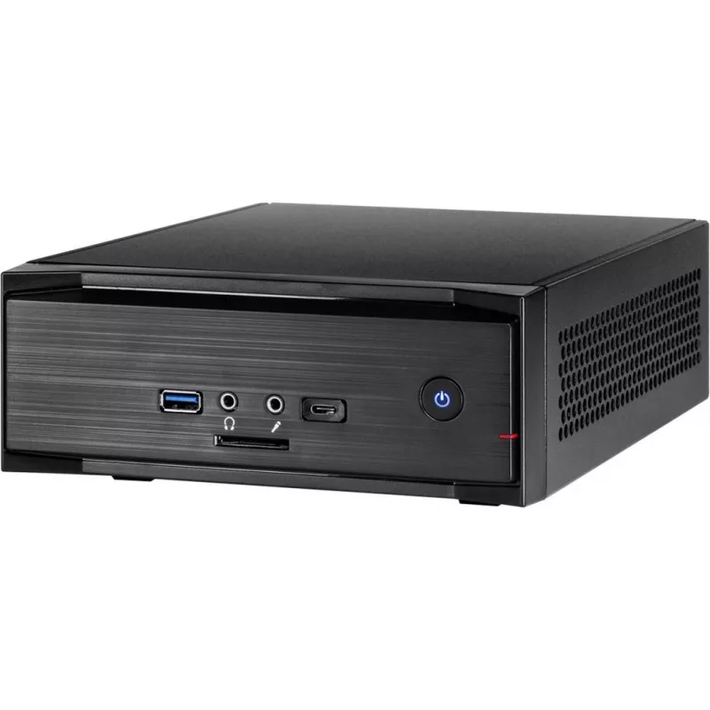 Case Inter-Tech MW-01 II Mini-ITX, USB 3.0 (tipo A+C) nero, lettore di schede (88881244)