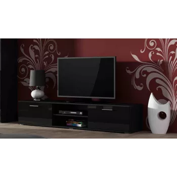 Cama supporto TV SOHO 180 nero/nero lucido