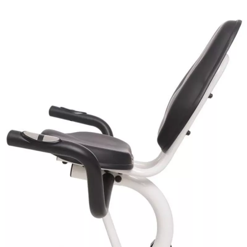 Cyclette magnetica orizzontale bianca e verde HMS R9259
