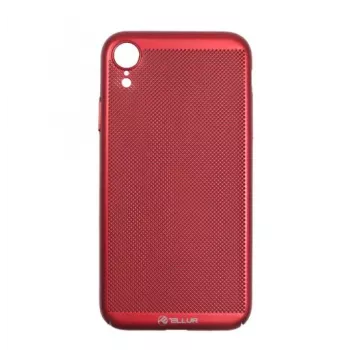 Custodia per cellulare Tellur per iPhone XR — rosso, design dissipante