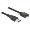 Cavo USB DeLOCK 83599 USB 3.2 Gen 1 3 m USB A Micro-USB B nero