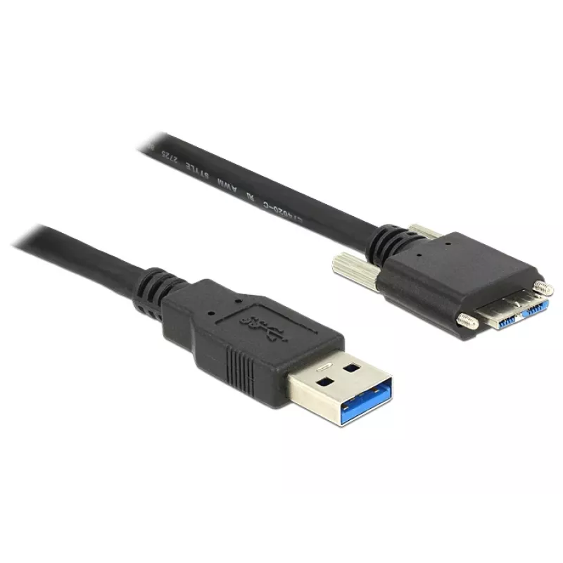 Cavo USB DeLOCK 83599 USB 3.2 Gen 1 3 m USB A Micro-USB B nero