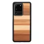 Custodia protettiva man and wood Galaxy S20 Ultra — finitura legno nero