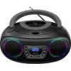 Denver TDB-212GR boombox DAB+ con lettore CD, DAB+/FM, Bluetooth, USB, AUX, grigio