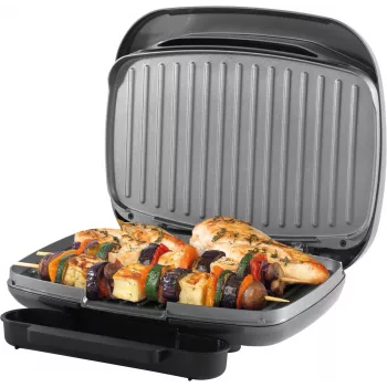 Grill elettrico compatto Petra PT4366GRYDEKFDIR con rivestimento antiaderente