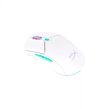 HyperX Pulsefire Haste 2 Core Wls - mouse da gaming (Wht/Grn/Pur)