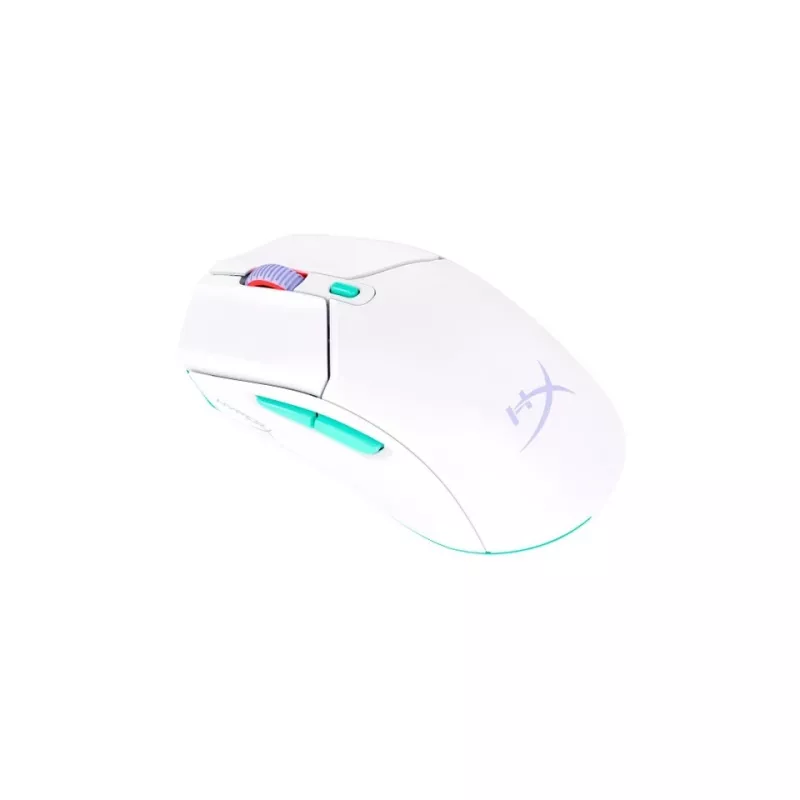 HyperX Pulsefire Haste 2 Core Wls - mouse da gaming (Wht/Grn/Pur)