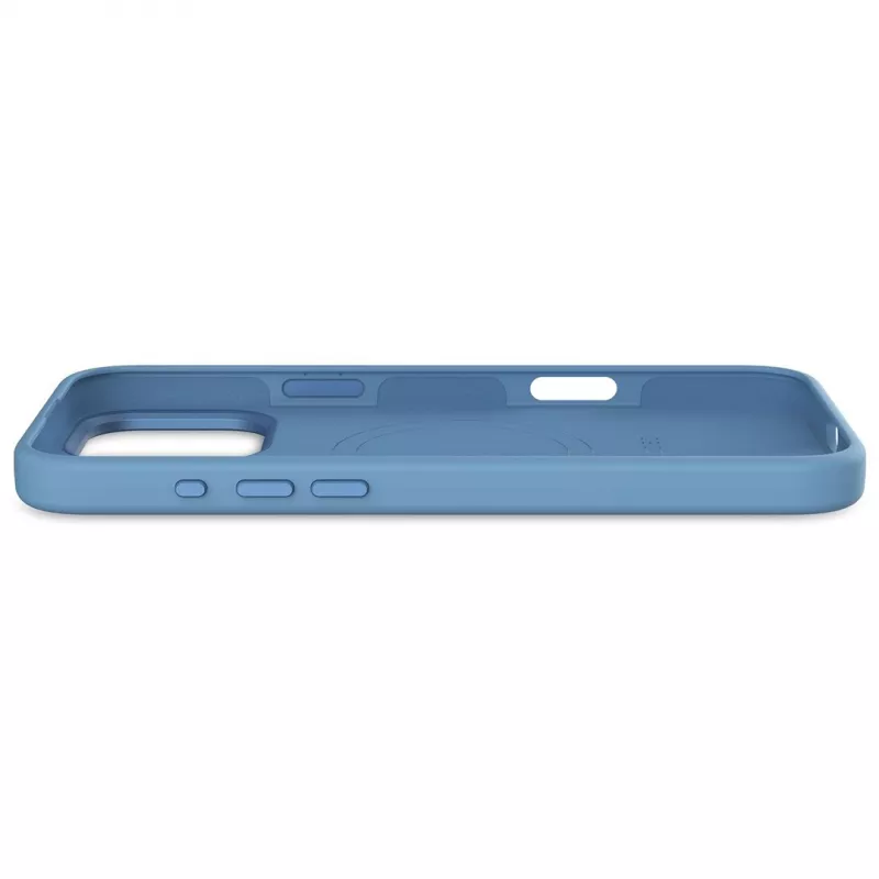Decoded D25IPO16PMBCS9AE AntiMicrobial cover posteriore in silicone per iPhone 16 Pro Max, azzurra