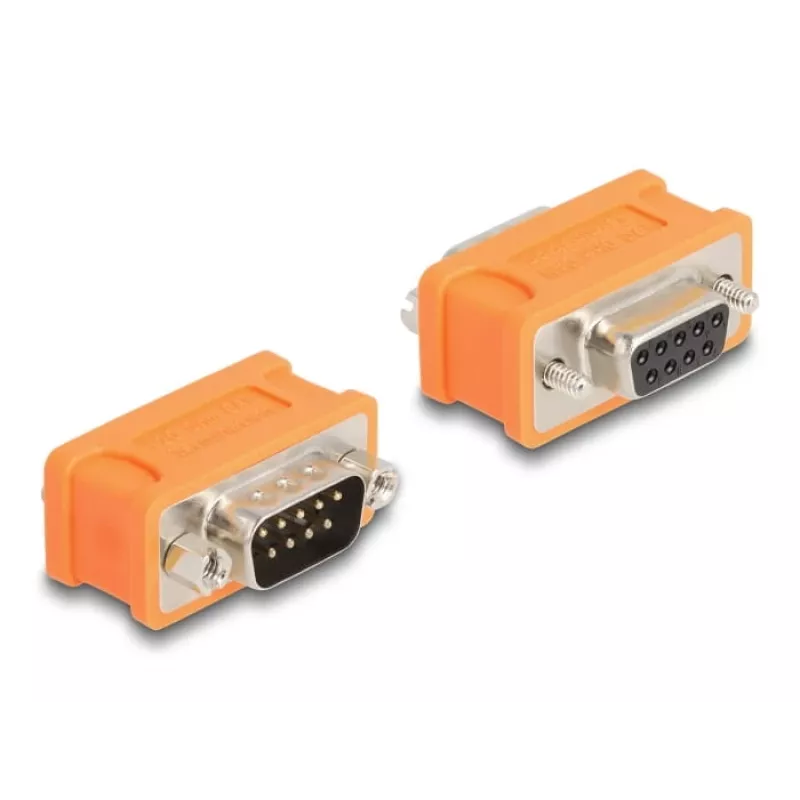 Adattatore CAN-Bus DeLOCK D-Sub 9 resistenza 120 Ohm arancione