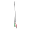 Cuffie White Shark GH-2440 Parrot bianco/grigio
