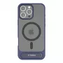 Custodia Torras Pstand Series per iPhone 16 Pro — blu, sottile, custodia protettiva leggera