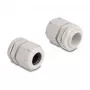 Pressacavo M25 DELOCK 10 pezzi, plastica, grigio