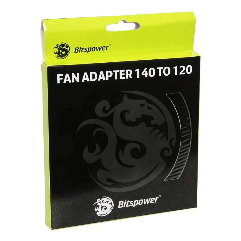 Set di montaggio BitsPower BP-FA140120-BK per ventole da 140 mm, nero
