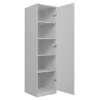 Armadio Top e Shop SD-50 BI con 5 ripiani, 1 porta, telaio bianco