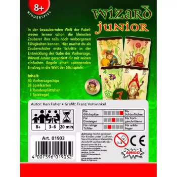 Wizard Junior, gioco di carte