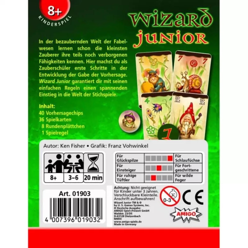 Wizard Junior, gioco di carte