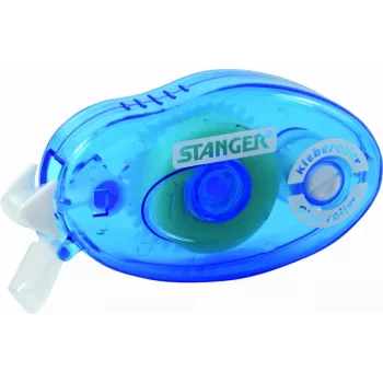 Rullo adesivo Stanger 39001, nastro di ricarica 12 m × 8 mm, applicatore manuale