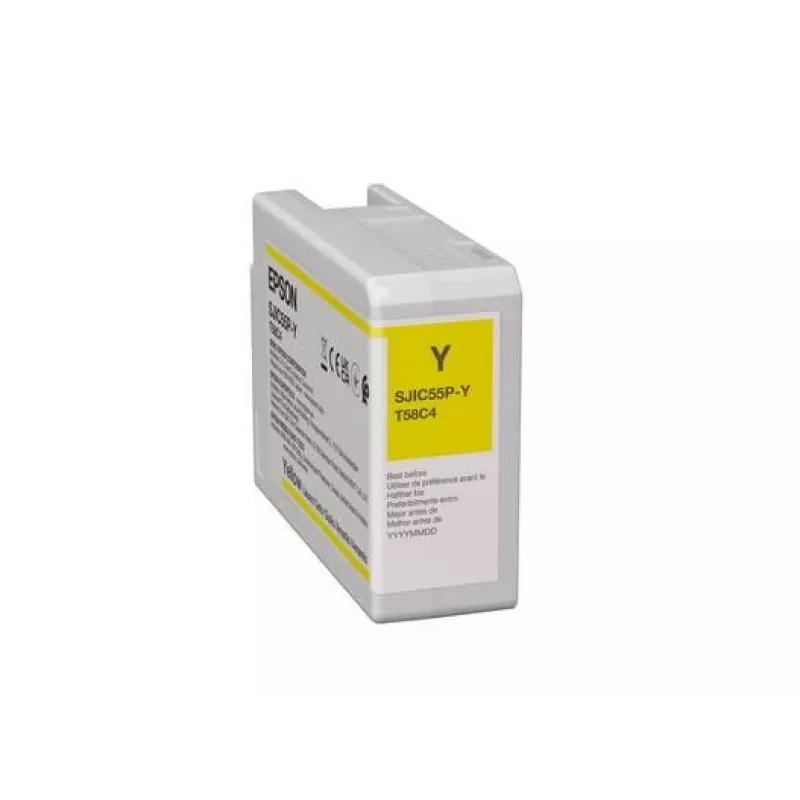 Cartuccia d'inchiostro Epson SJIC55(Y) per ColorWorks CW-D6500/D6000 giallo